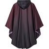 image:imageSaphiRose Unisex Rain Poncho Waterproof Raincoat Hooded for Adults Women with PocketsGradient Dark Purple
