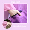 image:imageSaphiRose Unisex Rain Poncho Waterproof Raincoat Hooded for Adults Women with PocketsGradient Pinkpurple
