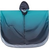 image:imageSaphiRose Unisex Rain Poncho Waterproof Raincoat Hooded for Adults Women with PocketsGradient Teal