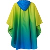 image:imageSaphiRose Unisex Rain Poncho Waterproof Raincoat Hooded for Adults Women with PocketsGradient Yellowblue