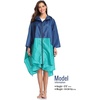 image:imageSaphiRose Unisex Rain Poncho Waterproof Raincoat Hooded for Adults Women with PocketsGreenblue