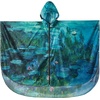 image:imageSaphiRose Unisex Rain Poncho Waterproof Raincoat Hooded for Adults Women with PocketsMonet Water Lilies