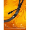 image:imageSaphiRose Unisex Rain Poncho Waterproof Raincoat Hooded for Adults Women with PocketsOrange
