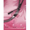 image:imageSaphiRose Unisex Rain Poncho Waterproof Raincoat Hooded for Adults Women with PocketsPink