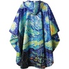 image:imageSaphiRose Unisex Rain Poncho Waterproof Raincoat Hooded for Adults Women with PocketsThe Starry Night