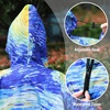 image:imageSaphiRose Unisex Rain Poncho Waterproof Raincoat Hooded for Adults Women with PocketsThe Starry Night