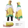 image:imageSaphiRose Hooded Rain Poncho Waterproof Raincoat Jacket for Men Women AdultsBrazilian Flag