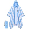 image:imageSaphiRose Hooded Rain Poncho Waterproof Raincoat Jacket for Men Women AdultsArgentinian Flag