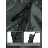 image:imageSaphiRose Lightweight Waterproof Rain Poncho for Adults with Hood Portable Rainwear for OutdoorDeep Grey