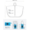 image:imageSaphiRose Lightweight Waterproof Rain Poncho for Adults with Hood Portable Rainwear for OutdoorSky Blue