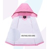 image:imageSaphiRose Kids Waterproof Rain Jacket Mesh Lined with Removable Hood  Lightweight rain coat windproof breathable school camping travel outdoor play boys and girlsPink