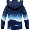 image:imageSaphiRose Kids Waterproof Rain Jacket Mesh Lined with Removable Hood  Lightweight rain coat windproof breathable school camping travel outdoor play boys and girlsUniverse