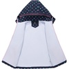 image:imageSaphiRose Kids Waterproof Rain Jacket Mesh Lined with Removable Hood  Lightweight rain coat windproof breathable school camping travel outdoor play boys and girlsDot