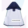 image:imageSaphiRose Kids Waterproof Rain Jacket Mesh Lined with Removable Hood  Lightweight rain coat windproof breathable school camping travel outdoor play boys and girlsNavy
