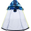 image:imageSaphiRose Kids Waterproof Rain Jacket Mesh Lined with Removable Hood  Lightweight rain coat windproof breathable school camping travel outdoor play boys and girlsBlack Blue
