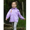 image:imageSaphiRose Kids Waterproof Rain Jacket Mesh Lined with Removable Hood  Lightweight rain coat windproof breathable school camping travel outdoor play boys and girlsPurple