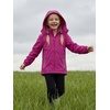 image:imageSaphiRose Kids Waterproof Rain Jacket Mesh Lined with Removable Hood  Lightweight rain coat windproof breathable school camping travel outdoor play boys and girlsDeep Purple