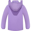 image:imageSaphiRose Kids Waterproof Rain Jacket Mesh Lined with Removable Hood  Lightweight rain coat windproof breathable school camping travel outdoor play boys and girlsPurple