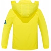 image:imageSaphiRose Kids Waterproof Rain Jacket Mesh Lined with Removable Hood  Lightweight rain coat windproof breathable school camping travel outdoor play boys and girlsYellow