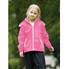 image:imageSaphiRose Kids Waterproof Rain Jacket Mesh Lined with Removable Hood  Lightweight rain coat windproof breathable school camping travel outdoor play boys and girlsPink