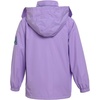 image:imageSaphiRose Kids Waterproof Rain Jacket Mesh Lined with Removable Hood  Lightweight rain coat windproof breathable school camping travel outdoor play boys and girlsPurple