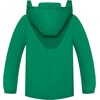 image:imageSaphiRose Kids Waterproof Rain Jacket Mesh Lined with Removable Hood  Lightweight rain coat windproof breathable school camping travel outdoor play boys and girlsGreen