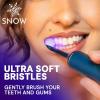 imageSNOW Toothbrush Refillable Heads  Electric Toothbrush Replacement Heads with Soft Bristles  Feature Blue LED Light and Sonic Technology  Easy Replacement Heads for LED Whitening Electric Toothbrush