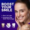 imageSNOW Toothbrush Refillable Heads  Electric Toothbrush Replacement Heads with Soft Bristles  Feature Blue LED Light and Sonic Technology  Easy Replacement Heads for LED Whitening Electric Toothbrush