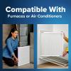 imageFiltrete 12x24x1 AC Furnace Air Filter MERV 12 MPR 1500 CERTIFIED asthma ampamp allergy friendly 3 Month Pleated 1Inch Electrostatic Air Cleaning Filter 2Pack Actual Size 1169x2369x078 in16x24x1