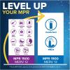 imageFiltrete 16x20x1 AC Furnace Air Filter MERV 12 MPR 1500 CERTIFIED asthma ampamp allergy friendly 3 Month Pleated 1Inch Electrostatic Air Cleaning Filter 2Pack Actual Size 1569x1981x078 in16 x 20 x 1