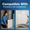 imageFiltrete 16x20x1 AC Furnace Air Filter MERV 12 MPR 1500 CERTIFIED asthma ampamp allergy friendly 3 Month Pleated 1Inch Electrostatic Air Cleaning Filter 2Pack Actual Size 1569x1981x078 in16 x 20 x 1