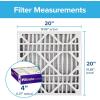 imageFiltrete High Performance Air Filter 1550 MPR 20 in x 25 in x 5 in20x20x4