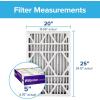 imageFiltrete High Performance Air Filter 1550 MPR 20 in x 25 in x 5 in242 x 47 x 196