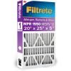 imageFiltrete High Performance Air Filter 1550 MPR 20 in x 25 in x 5 in242 x 47 x 196