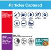 imageFiltrete 16x20x1 AC Furnace Air Filter MERV 11 MPR 1000 Micro Allergen Defense 3Month Pleated 1Inch Electrostatic Air Cleaning Filter 6 Pack Actual Size 1569 x 1969 x 081 in20x25x1