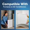 imageFiltrete 20x25x1 AC Furnace Air Filter MERV 12 MPR 1500 CERTIFIED asthma ampamp allergy friendly 3 Month Pleated 1Inch Electrostatic Air Cleaning Filter 2Pack Actual Size 19719x24688x078 in20x25x1