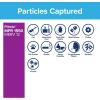 imageFiltrete 20x25x1 AC Furnace Air Filter MERV 12 MPR 1500 CERTIFIED asthma ampamp allergy friendly 3 Month Pleated 1Inch Electrostatic Air Cleaning Filter 2Pack Actual Size 19719x24688x078 in20x25x1