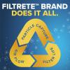 imageFiltrete 20x25x1 AC Furnace Air Filter MERV 12 MPR 1500 CERTIFIED asthma ampamp allergy friendly 3 Month Pleated 1Inch Electrostatic Air Cleaning Filter 2Pack Actual Size 19719x24688x078 in20x25x1