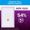 imageFiltrete 20x25x1 AC Furnace Air Filter MERV 12 MPR 1500 CERTIFIED asthma ampamp allergy friendly 3 Month Pleated 1Inch Electrostatic Air Cleaning Filter 2Pack Actual Size 19719x24688x078 in20x25x1
