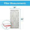 image3M Filtrete 14x30x1 MPR 1000 Micro Allergen Furnace Air Filter  Single
