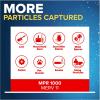 imageFiltrete 14x20x1 AC Furnace Air Filter MERV 11 MPR 1000 Micro Allergen Defense 3Month Pleated 1Inch Electrostatic Air Cleaning Filter 2 Pack Actual Size 13781 x 19781 x 084 in12 x 12 x 1
