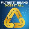 imageFiltrete 12x12x1 AC Furnace SMART Air Filter MERV 12 MPR 1500 Track Filter Life With Bluetooth Enabled Sensor CERTIFIED asthma ampamp allergy friendly 2Pack Actual Size 1184x1184x1 in12x12x1