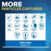 imageFiltrete 12x24x1 Smart Air Filter MPR 1900 MERV 13 1Inch Premium Allergen Bacteria and Virus Air Filters for ACs and Furnaces 2 Filters12x24x1
