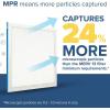 imageFiltrete 16x20x1 AC Furnace Air Filter MERV 13 MPR 1900 Premium Allergen BacteriaampampVirus Filter 3Month Pleated 1Inch Electrostatic Air Cleaning Filter 2Pack Actual Size 15719x19719x078 in16x20x1