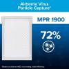 imageFiltrete 16x25x1 AC Furnace Air Filter MERV 13 MPR 1900 Premium Allergen BacteriaampampVirus Filter 3Month Pleated 1Inch Electrostatic Air Cleaning Filter 2Pack Actual Size 15719x2472x078 in16 x 25 x 1