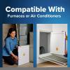 imageFiltrete 16x25x1 AC Furnace Air Filter MERV 13 MPR 2200 Elite Allergen Bacteria ampamp Virus Filter 3Month Pleated 1Inch Electrostatic Air Cleaning Filter 2Pack Actual Size 1569x2469x078 inSmart Filter