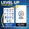 imageFiltrete 16x25x1 AC Furnace Air Filter MERV 13 MPR 2200 Elite Allergen Bacteria ampamp Virus Filter 3Month Pleated 1Inch Electrostatic Air Cleaning Filter 2Pack Actual Size 1569x2469x078 inSmart Filter