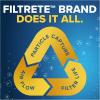 imageFiltrete 20x25x1 AC Furnace Air Filter MERV 13 MPR 1900 Premium Allergen Bacteria ampamp Virus Filter 3Month Pleated 1Inch Electrostatic Air Cleaning Filter 4Pack Actual Size 1969x2469x078 inWhite