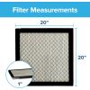 imageFiltrete 20x25x1 Air Filter MPR 2800 MERV 14 Healthy Living Ultrafine Particle Reduction 3Month Pleated 1Inch Air Filters 2 Filters20x20x1