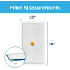 imageFiltrete 20x30x1 Smart Air Filter MPR 2200 MERV 13 1Inch Premium Allergen ampamp Home Pollutant Air Filters for AC and Furnace 2 FiltersSmart Filter